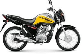 Moto da Auto Escola Robinho